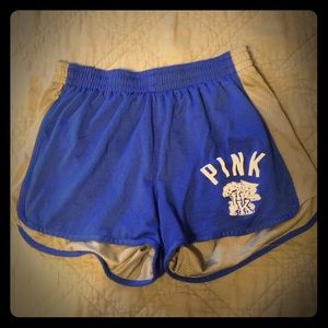 PINK university of Kentucky running shorts